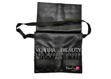 Профессиональная сумка щетки макияжа ПУ косметическая с чернотой ремня пояса художника