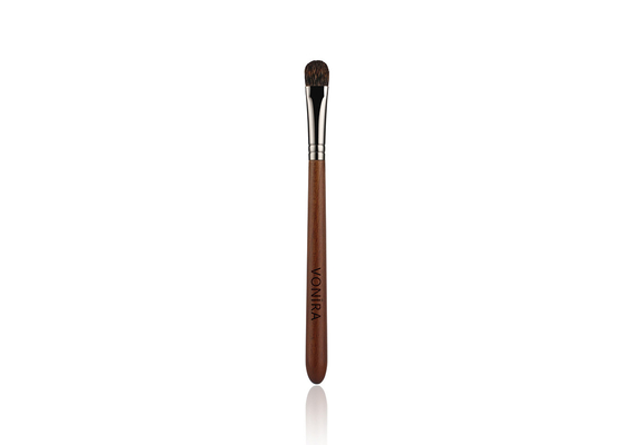 Ручка черного дерева Ferrule меди щетки теней для век основания макияжа Vonira Handcrafted красотой