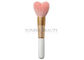 Cute Pink Heart Shape Powder / Blush Makeup Brush With Nature Goat Hair