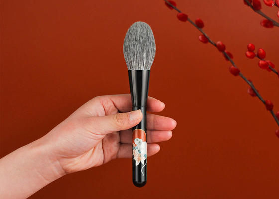 Vonira Beauty Блестящая Серебряная Кисть для Тональной Основы Ручной Работы в Форме Сердца для Роскошного Макияжа