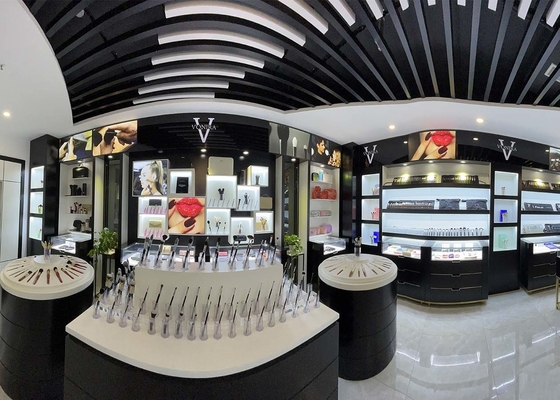Макияж Vonira Beauty Studio Плоская порошкообразная кисть с золотой алюминиевой ферруловой березовой деревянной ручкой