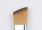 Уникальная конструированная щетка Консеалер среднего размера двинутая под углом с черной деревянной ручкой