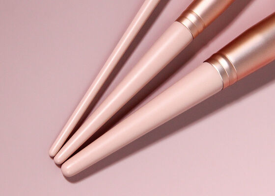 Vonira Beauty Bronzer Fan Brush Powder Brush With Luxury Faux Goat Hair Function Taklon PBT Синтетические волосы для волос из коз