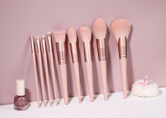 Vonira Beauty Bronzer Fan Brush Powder Brush With Luxury Faux Goat Hair Function Taklon PBT Синтетические волосы для волос из коз