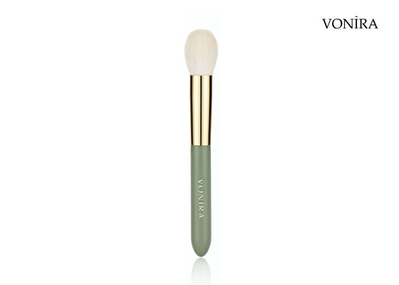 Vonira Custom Wholesale Natural Goat Hair Makeup Small Round Powder Brush с обслуживанием частного лейбла