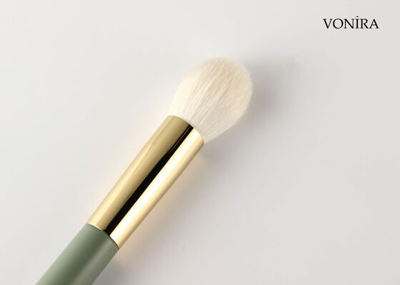 Vonira Custom Wholesale Natural Goat Hair Makeup Small Round Powder Brush с обслуживанием частного лейбла
