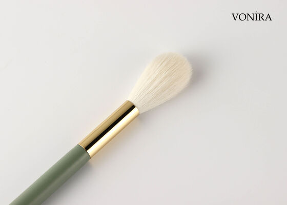 Vonira Custom Wholesale Natural White Goat Hair Makeup Long Blending Powder Brush с сервисом частного лейбла