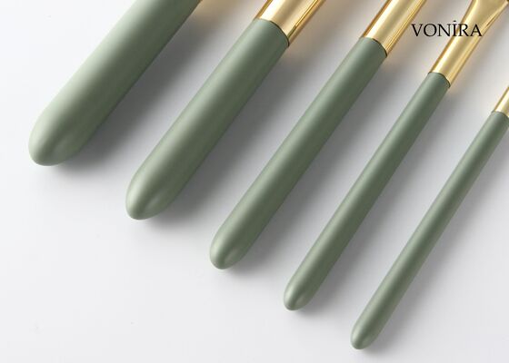 Vonira Custom Wholesale Natural White Goat Hair Makeup Long Blending Powder Brush с сервисом частного лейбла
