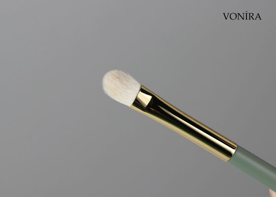 Vonira Custom Wholesale Natural White Goat Hair Small Eyeshadow Brush с сервисом частного лейбла