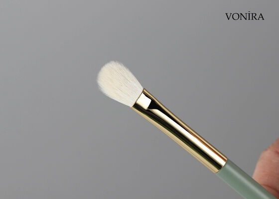 Vonira Custom Wholesale Natural White Goat Hair Fan Eye Blending Brush с обслуживанием частного лейбла