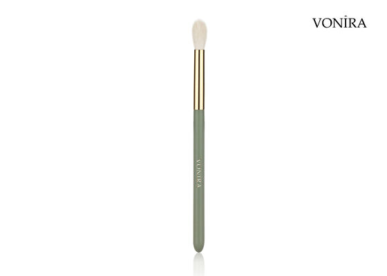 Vonira Custom Wholesale Natural White Goat Hair Conical Eye Blending Brush с обслуживанием частного лейбла