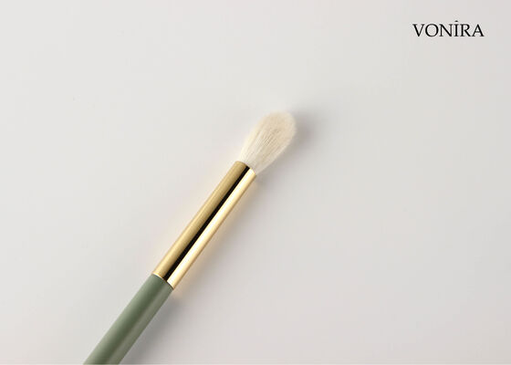 Vonira Custom Wholesale Natural White Goat Hair Conical Eye Blending Brush с обслуживанием частного лейбла