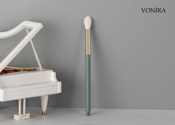 Vonira Custom Wholesale Natural White Goat Hair Conical Eye Blending Brush с обслуживанием частного лейбла
