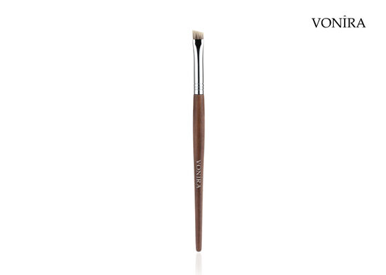 Vonira Custom Wholesale Natural Animal Hair Brown Ebony Handle Makeup Eye Brow Brush (Вонира на заказ оптом натуральные волосы животных, коричневый эбонистый рукоятка, макияж глаз, брови, щетка)