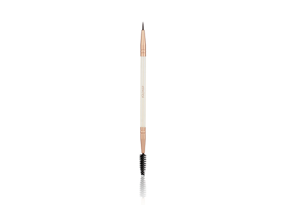 Vonira Beauty двойная макияжная щетка с макияжным покрытием и макияжной щеткой с двойным концом с деревянной ручкой